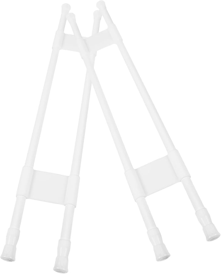 Adjustable RV Refrigerator Tension Rods Metal Fridge Bars Easy DIY Installation - Image 1