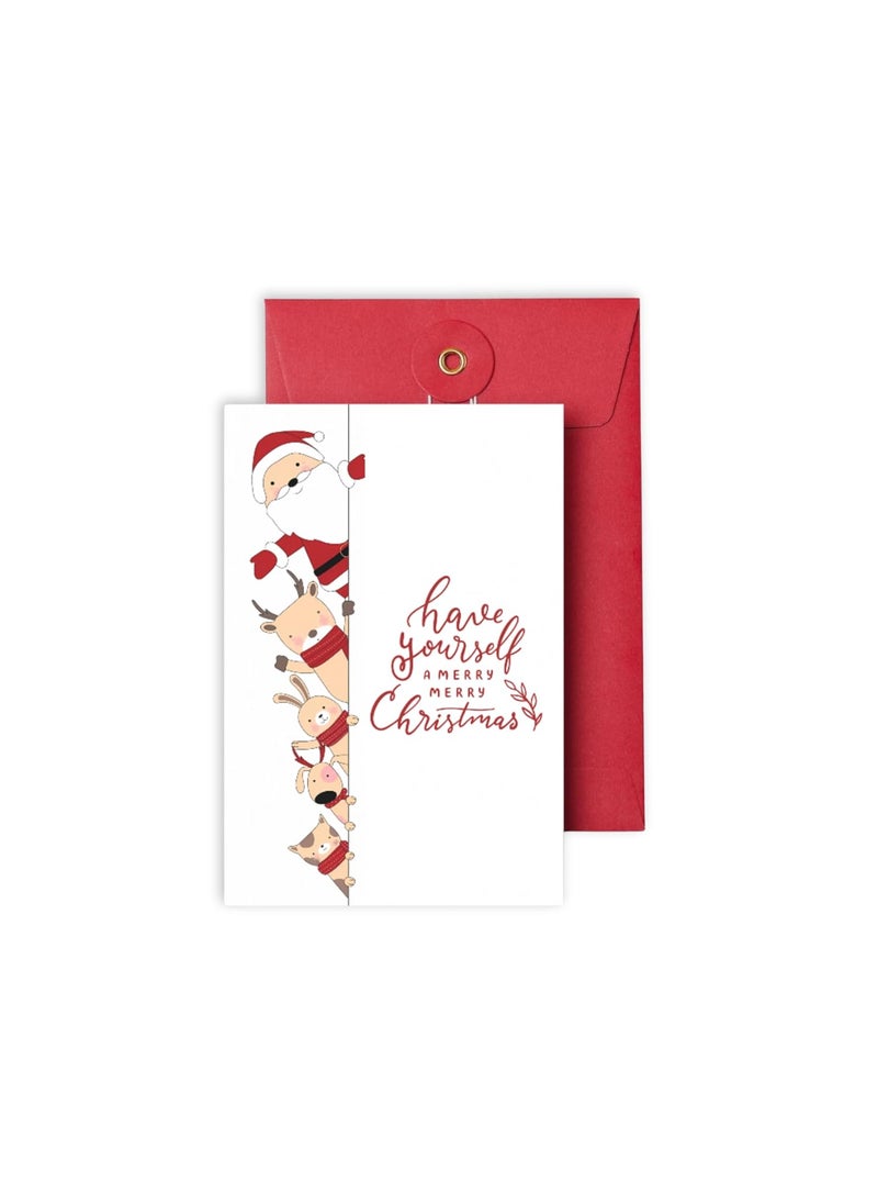 NorthLand Northland Merry Christmas Greeting Card for Friends, Family, and Relatives, Parents, Mother, Father, Brother, Sister, Friends, Boyfriend, Girlfriend, Co-workers, Christmas Greeting Card for Send Christmas Wishes  - Image 1