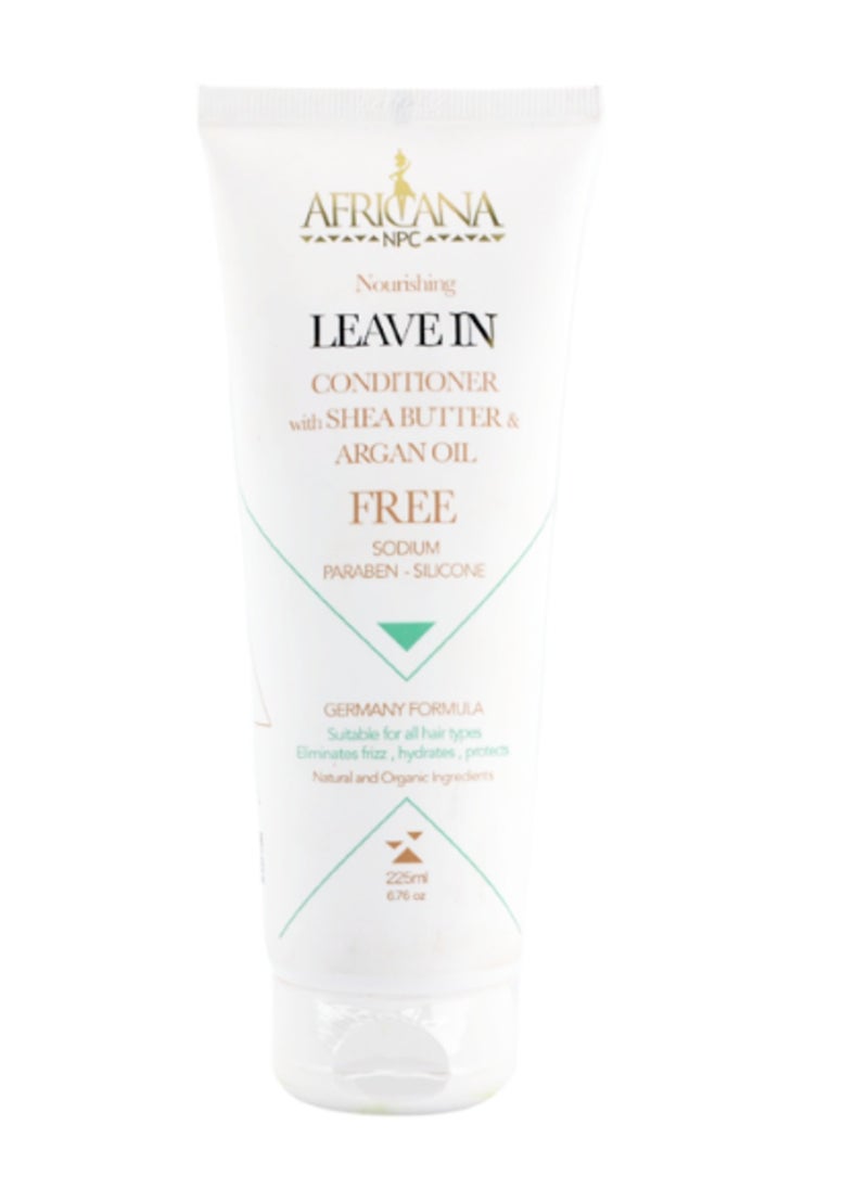 AFRICANA LEAVE-IN CONDITIONER (SHEA & ARGAN) 225ML.