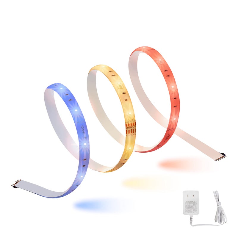 LEDVANCE SYLVANIA Smart LED WiFi Full Color Light Strip 65 ft Dimmable Compatible with Alexa and Google Home Only 1 Pack 75704