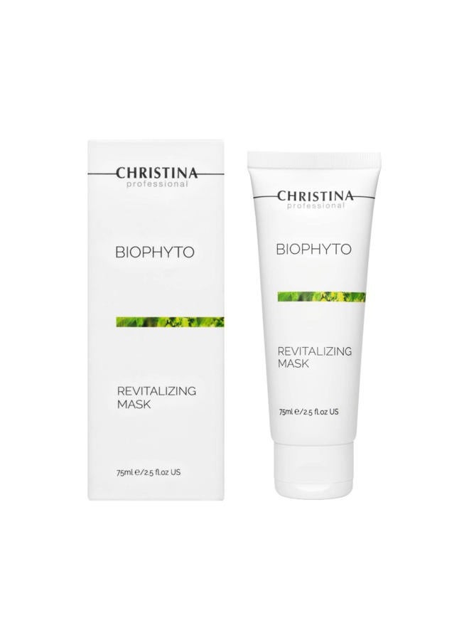 -CHRISTINA- Christina Bio Phyto Revitalizing Facial Mask | Hydrating Anti-Aging Face Masks Skincare | Reduces Wrinkles, and Uneven Skin Tone | Algae, Vitamins B9 and B12 | Suits All Skin Types, Men and Women 75ml - Image 3