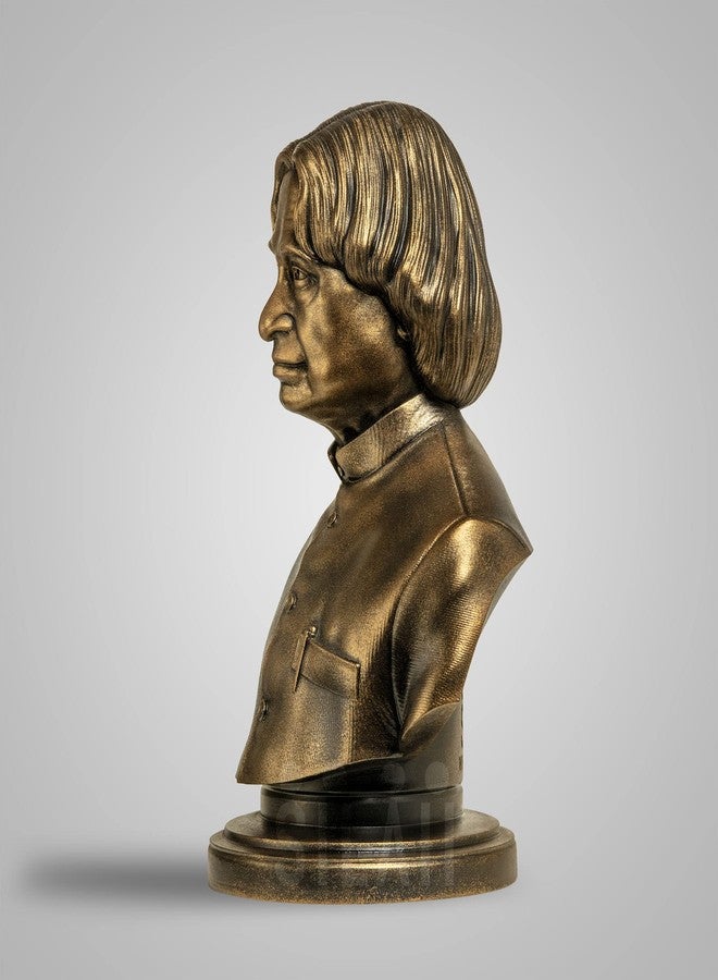 SILAII Dr. A.P.J Abdul Kalam Sculpture - 5 INCH, Antique Bronze Colour - Image 4