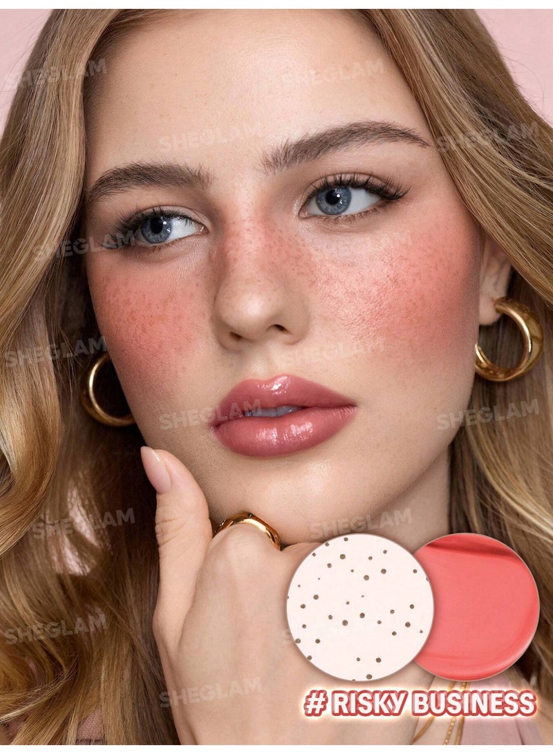 شيجلام Sunspell Freckle & Flush Pen-Hush Hush Stamp Freckle Pen Tint Liquid Blush Smooth Long-Lasting Smudge-Proof Sweat-Proof Multi-Use Combo Hush Hush - Image 3
