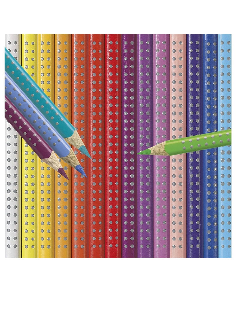 FABER-CASTELL 12-Piece Grip Color Pencils Multicolor  - Image 2