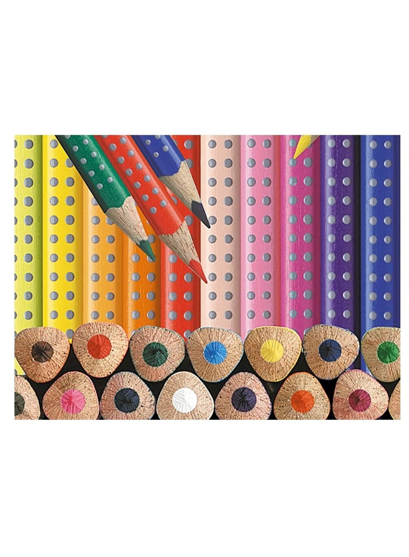 FABER-CASTELL 12-Piece Grip Color Pencils Multicolor  - Image 3
