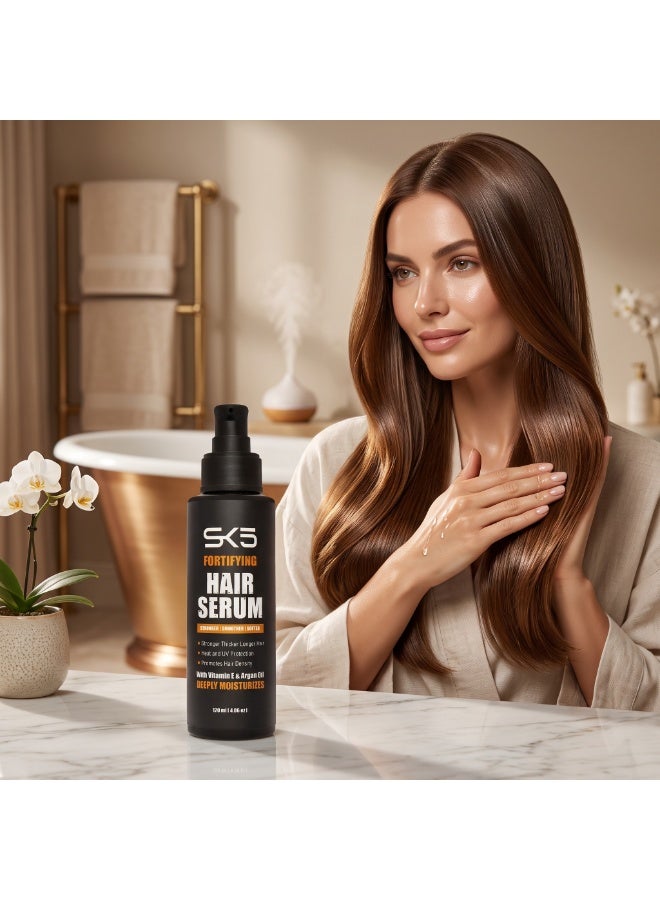 SK5 Fortifying Hair Serum 120ml – Stronger, Thicker, and Smoother Hair - Image 5
