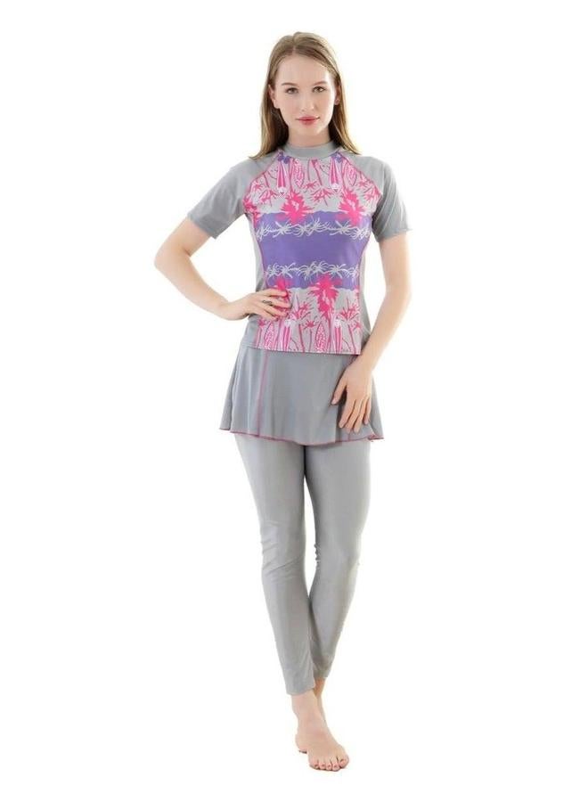 HALAMODO Muslim Swimsuit, Islamic Swimsuit for Women, Conservative Swimsuits, Full Covered Swimwear ,Muslim Beachwear - Image 1