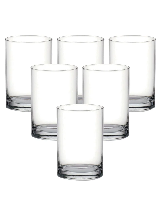 أوشن OCEAN 6-Piece Fin Line Juice Glass Set, 175ml