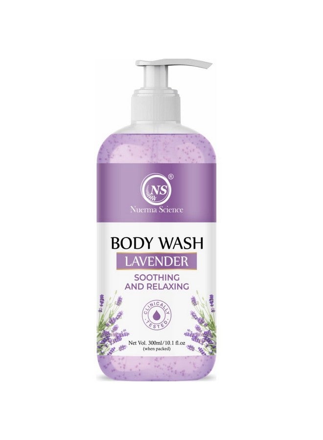 Nuerma Science Lavender Body Wash With Vitamin E | Super Soothing, Calming, Hydrating, Moisturizing & Relaxing Shower Gel | Sulphate & Paraben Free Shower Gel For Women & Men - 300Ml - Image 1