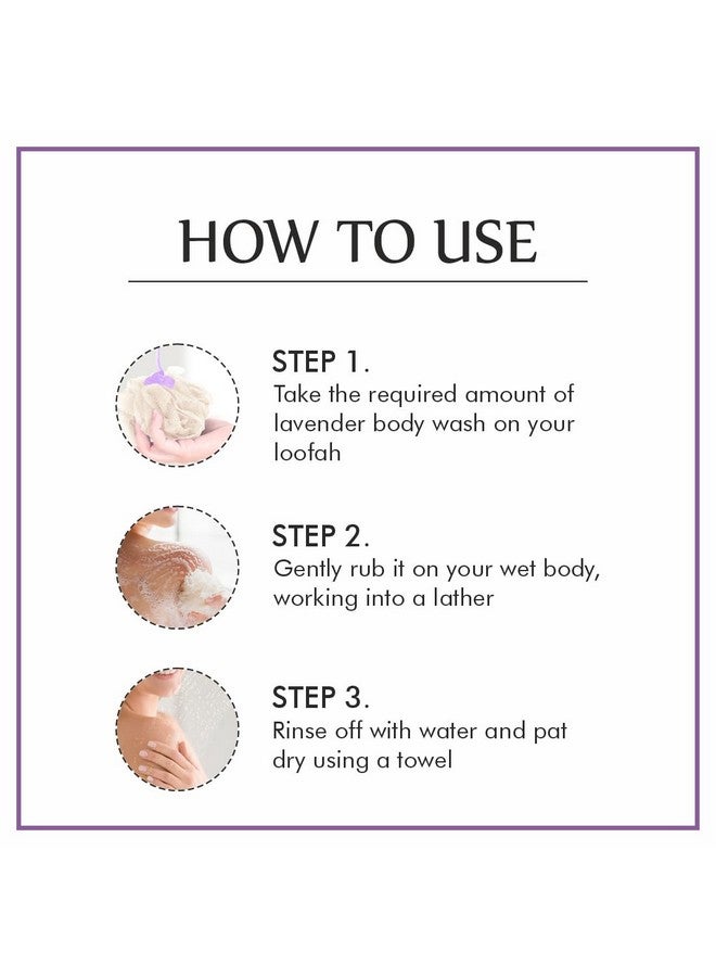 Nuerma Science Lavender Body Wash With Vitamin E | Super Soothing, Calming, Hydrating, Moisturizing & Relaxing Shower Gel | Sulphate & Paraben Free Shower Gel For Women & Men - 300Ml - Image 5