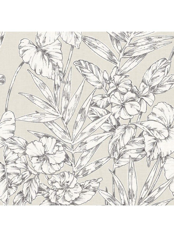 نو وولبيبر ورق جدران Nus3145 رمادي كايمان قابل للتقشير واللصق، محايد - Image 1