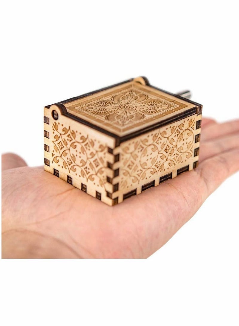 KASTWAVE أنت شمسي صندوق الموسيقى، هدية للزوجة من الزوج صندوق موسيقي خشبي تقليدي قابل للتخصيص لمناسبة الزواج الذكرى عيد الحب عيد الميلاد - Image 4