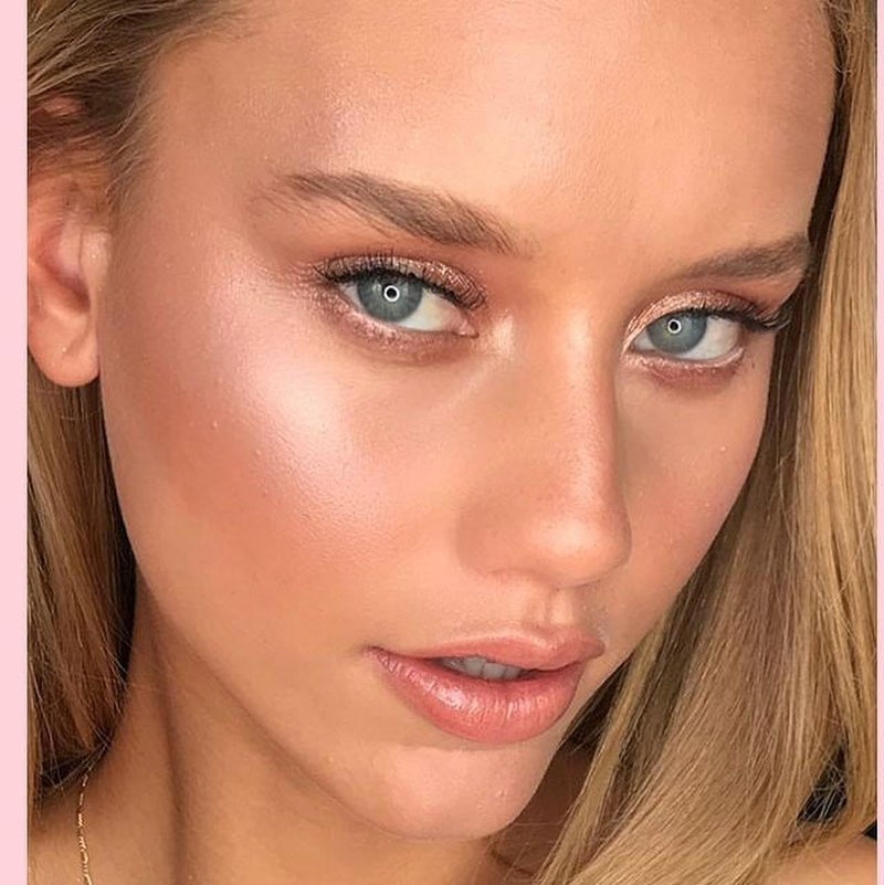 مستحضرات التجميل اللامعة اللامعة هايلايترز بودرة التجميل اللامعة - Image 3