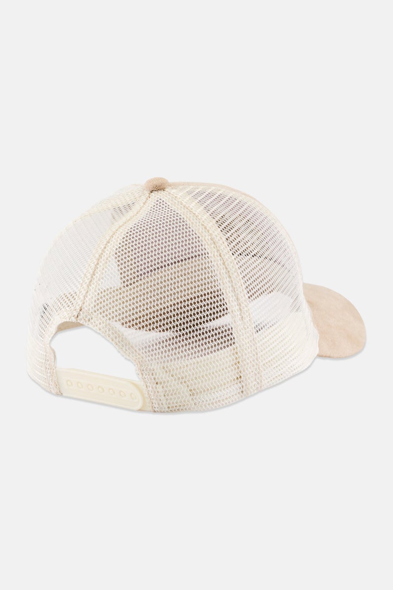 DKNY Jeans Kids Boy Embroidered Logo Adjustable Cap, Beige - Image 2