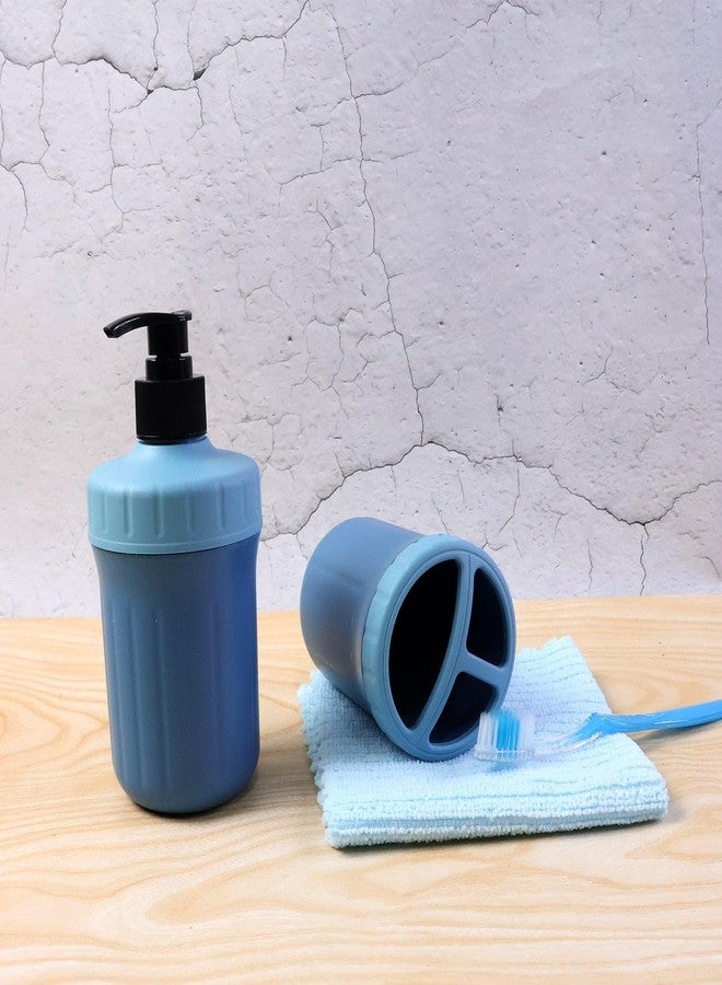 SUPERMOM Soap Dispenser for Wash Basin 1 Pc – Multipurpose Hand Pump Liquid Soap Dispenser with Utility Holder & Sponge Storage Organiser for Bathroom, Kitchen Sink, Dishwash Liquid & Handwash Use - Image 4