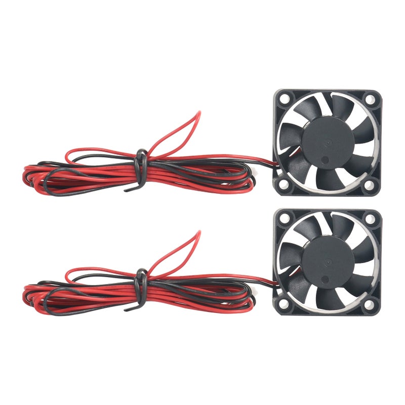 2pcs Brushless Cooling Fan 40*40*10mm DC 24V with Sleeve Bearing Compatible with Ender-3/Ender-3 Pro 3D Printer Extruder - Image 1