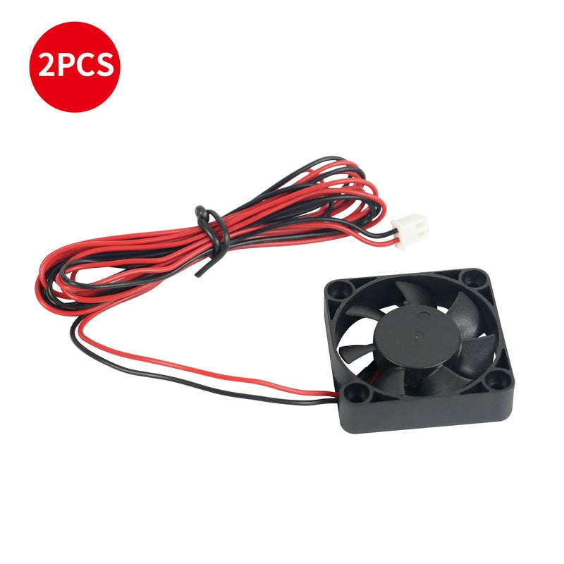 2pcs Brushless Cooling Fan 40*40*10mm DC 24V with Sleeve Bearing Compatible with Ender-3/Ender-3 Pro 3D Printer Extruder - Image 2