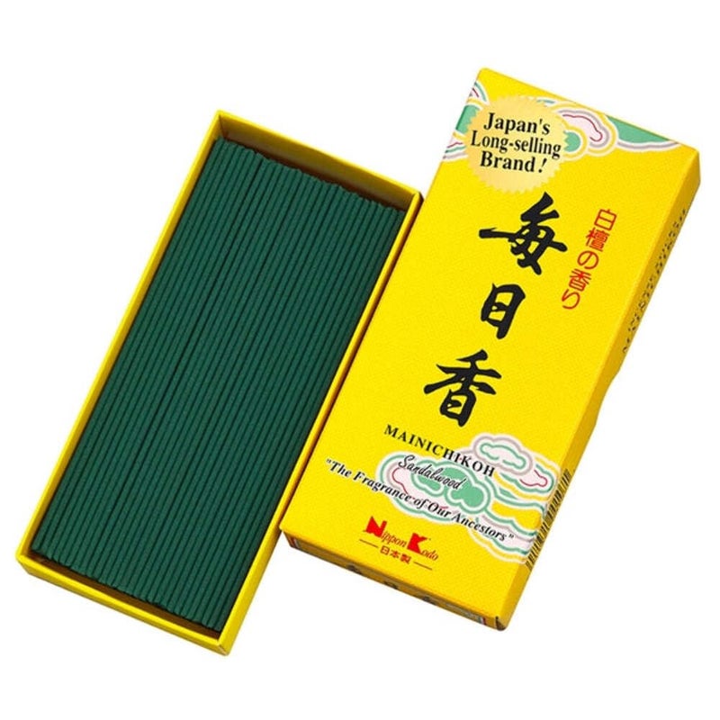 nippon kodo Mainichi KOH Sandalwood Incense 170 Sticks 