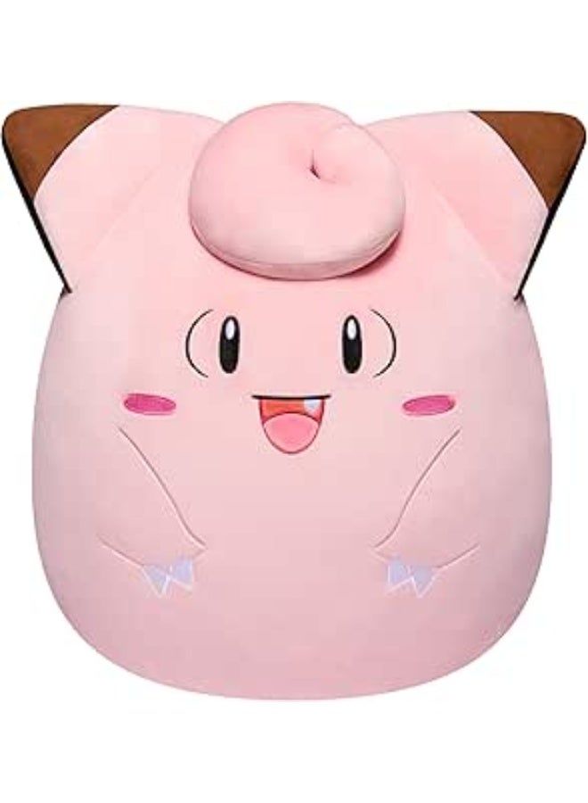 Pokemon Squishmallow Clefairy 14-Inches - Image 1