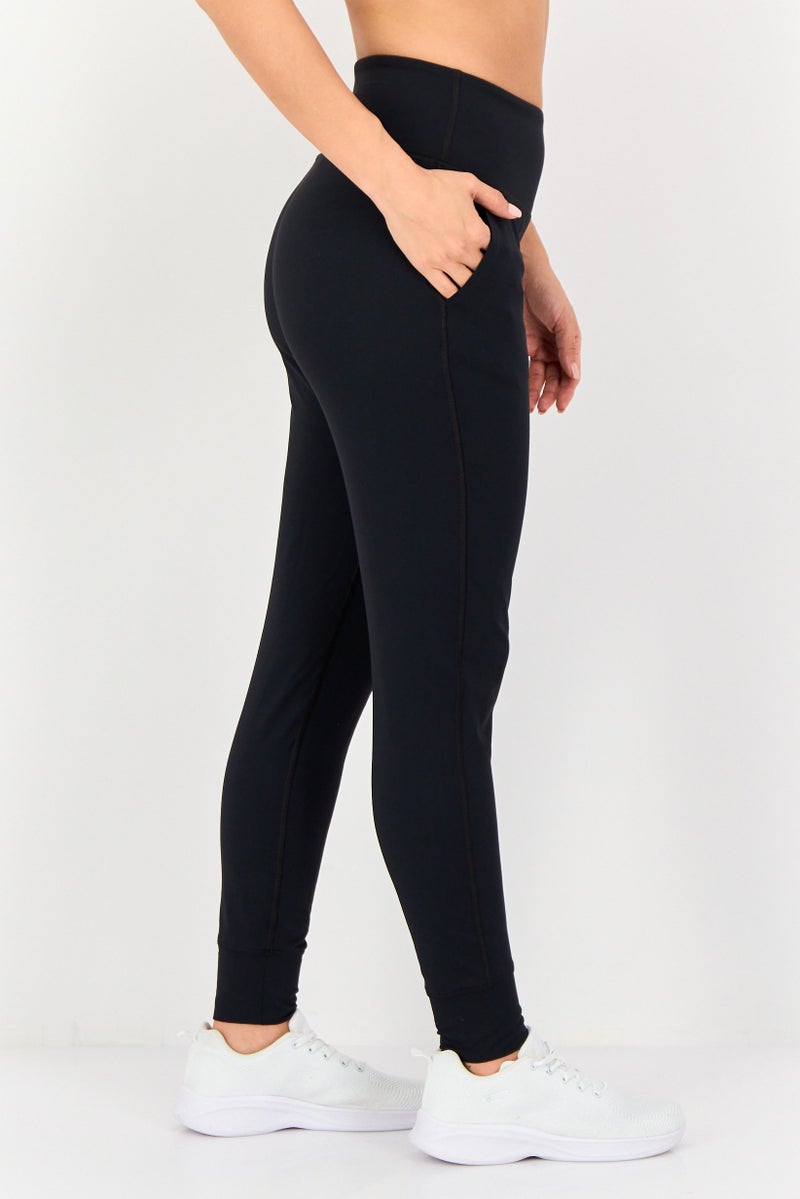 UNDER ARMOUR ليغينغز تدريب رياضية للنساء، سوداء - Image 2