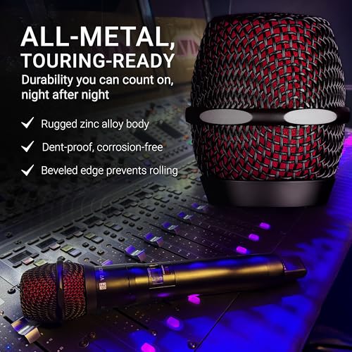 SE ELECTRONICS V7 MC1 Wireless Microphone Capsule - Compatible with Shure Wireless Transmitters - Professional Dynamic Microphone for Singing, Speech & Music Studio Recording (Black) - Image 5