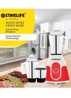 STARLIFE 3 in 1 mixer grinder with stainless steel 800W powerful motor  - Image 4