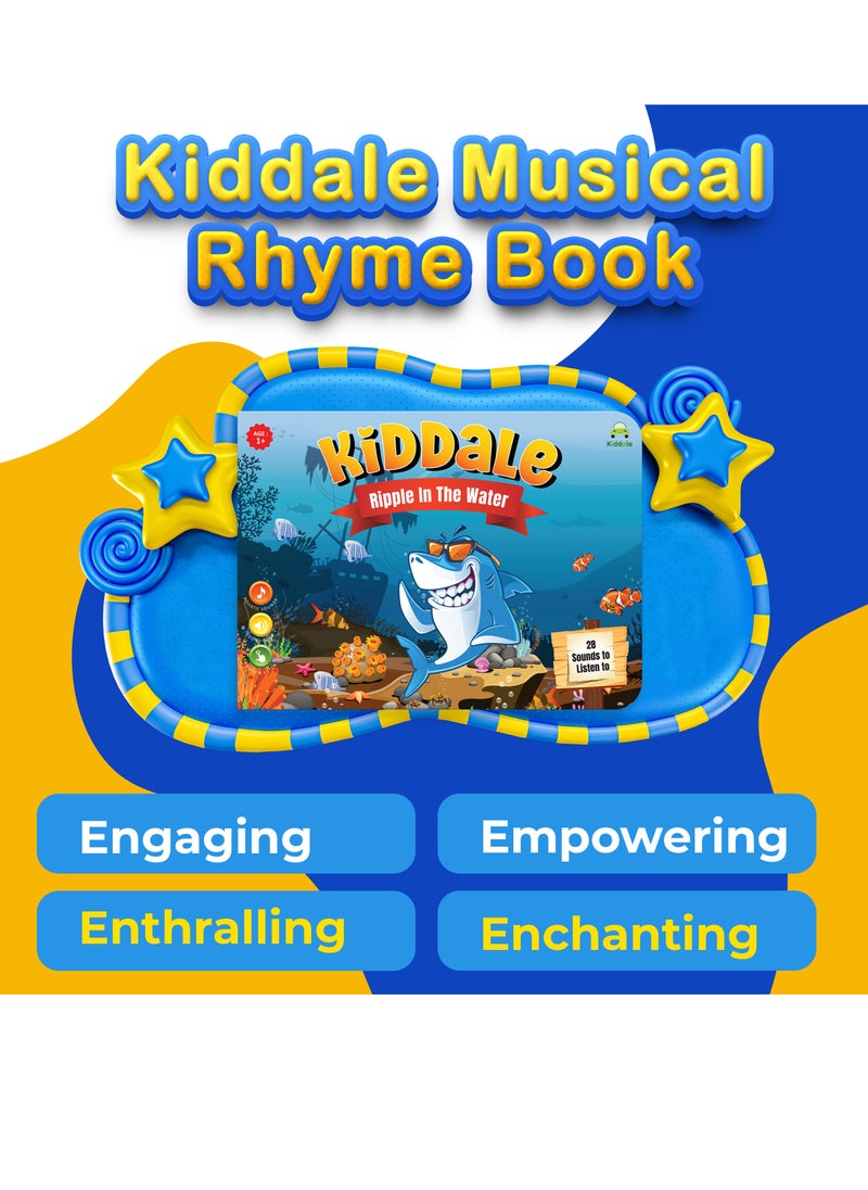 Kiddale Aquatic Animal Rhymes Musical Sound Book for 1+ Year Olds  - Image 2