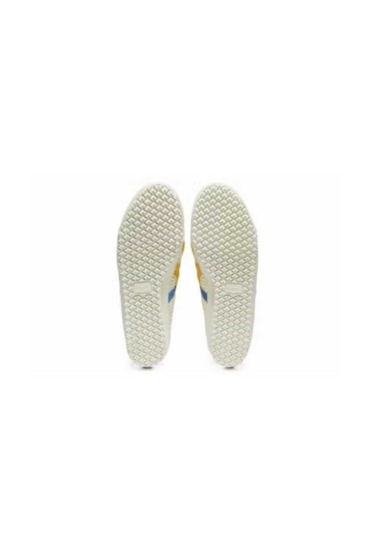 Onitsuka Tiger MEXICO 66 SABOT Summer Casual Slide Sandals - Beige/Yellow/Blue - Image 5
