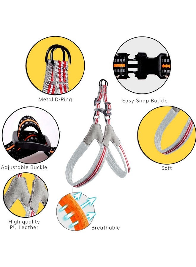 إيميلي بيتس حزام للكلاب لا يسحب، لا يخنق ولا يتدخل، أحزمة قابلة للتعديل من شبكة ناعمة قابلة للتنفس، مقاوم للهروب ولا يحتك بالكلاب الصغيرة والمتوسطة والكبيرة (أخضر، كبير) - Image 3