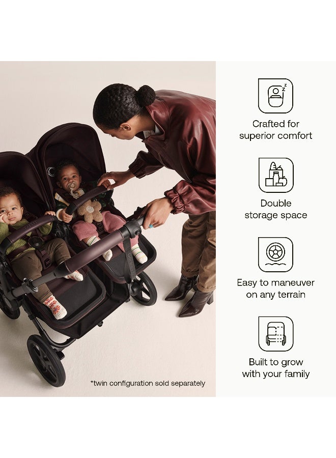 Bugaboo Donkey 6 Convertible Single-to-Double Stroller, Heritage Black - Image 4