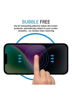 BORTONY iPhone 14 Plus /13 Pro Max Privacy Screen Protector 9H Anti Spy Dark Film Guard Case Friendly Bubble Free Tempered Glass for Apple iPhone 14Plus/13 Pro Max 6.7 Inch 2022  - Image 5