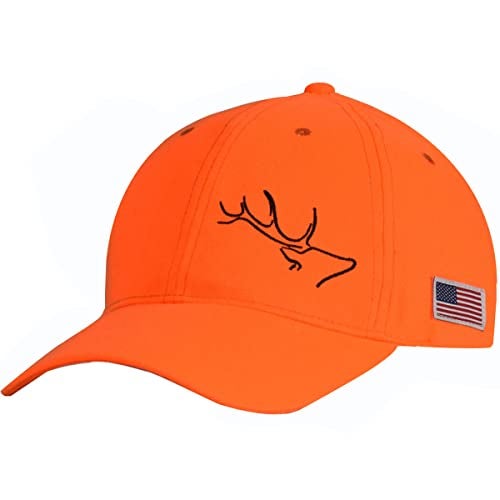 EDTREK High Performance Hat for Hunter and Angler - Waterproof Hunting Cap, Fishing Cap, Outdoor Cap (Hunter Safety Blaze Orange) - Image 1