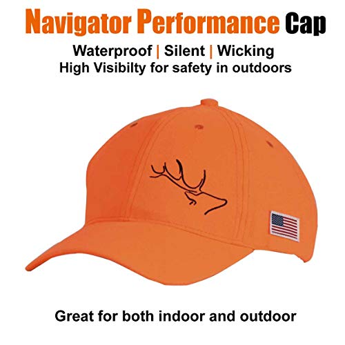 EDTREK High Performance Hat for Hunter and Angler - Waterproof Hunting Cap, Fishing Cap, Outdoor Cap (Hunter Safety Blaze Orange) - Image 3