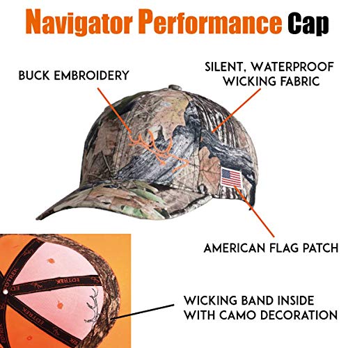 EDTREK High Performance Hat for Hunter and Angler - Waterproof Hunting Cap, Fishing Cap, Outdoor Cap (Hunter Safety Blaze Orange) - Image 4