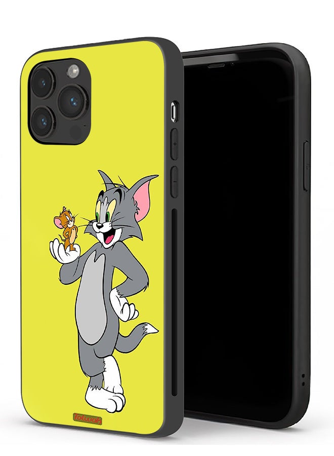 Tolwak Apple iPhone 13 Pro Protective Case Tom And Jerry - Image 1