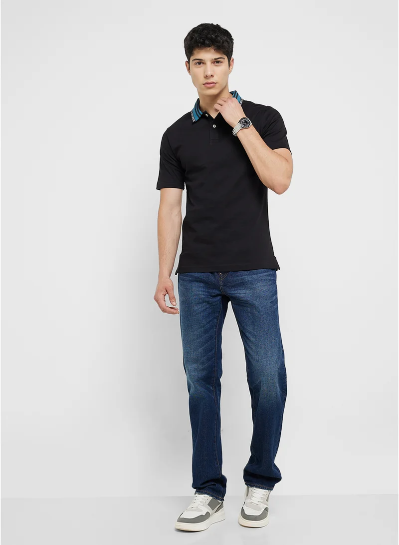 GUESS Short Sleeve Polo