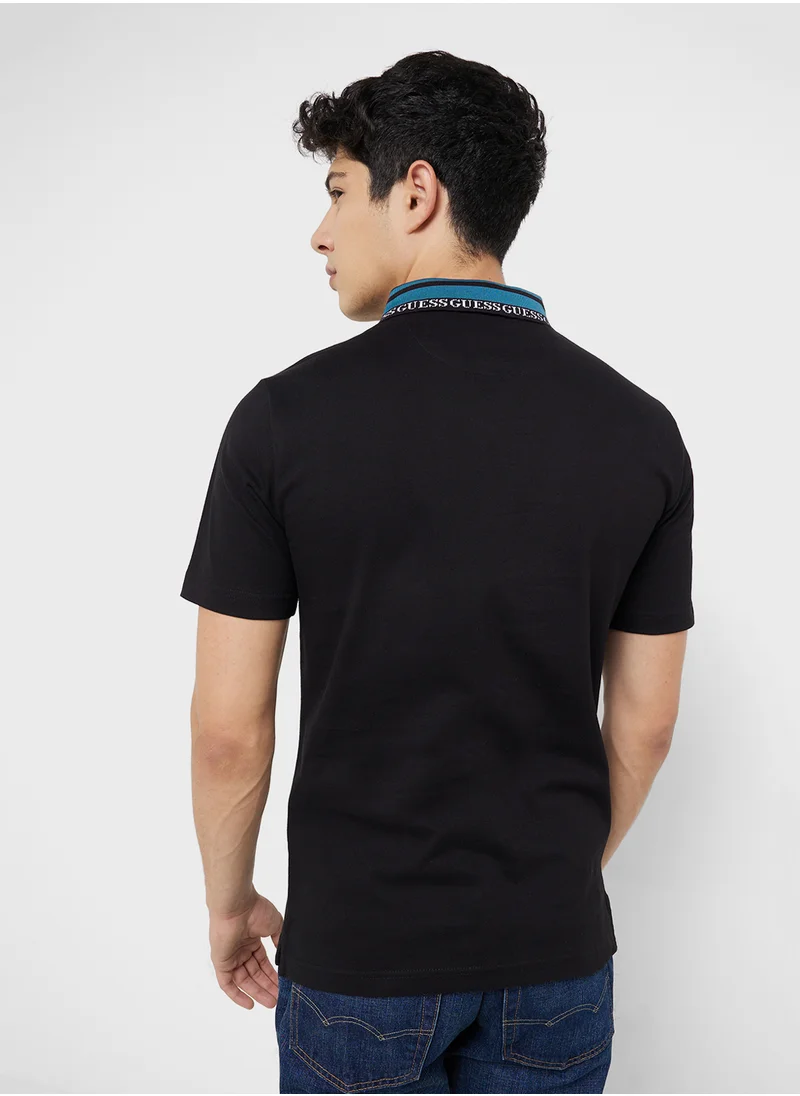 GUESS Short Sleeve Polo