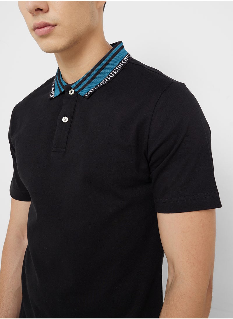 GUESS Short Sleeve Polo  - Image 3