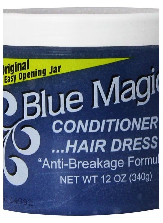 BLUE MAGIC Conditioner Hair Dress, The Original, 12-Ounce Jar