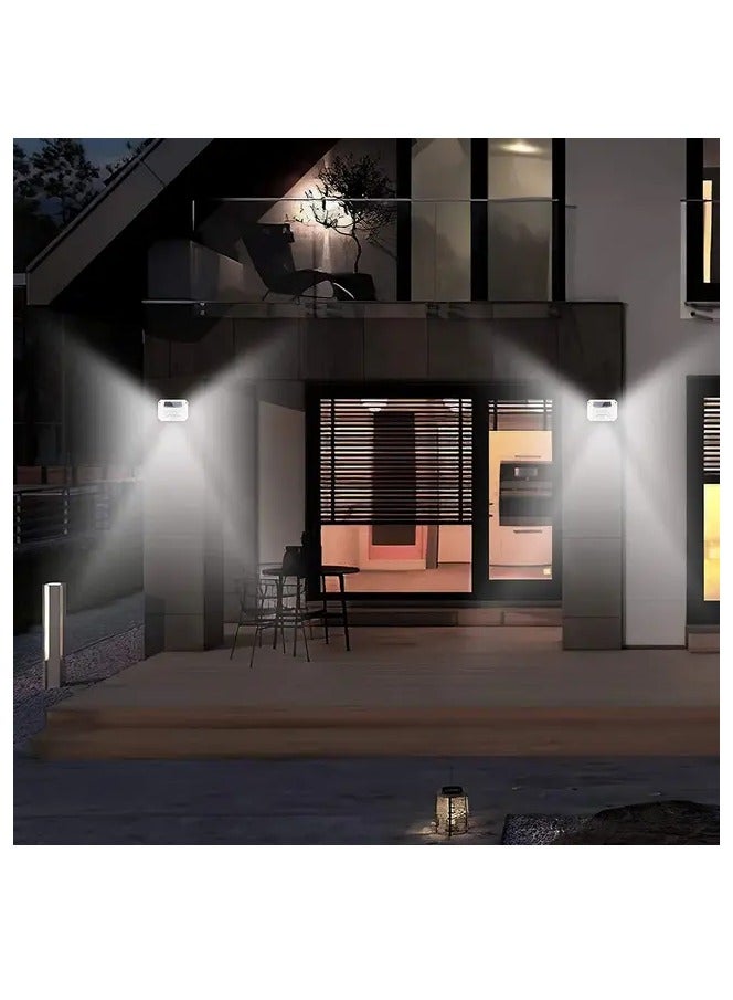 JORTAN Outdoor Solar Wall Light, 3 modes, 90 LED, 270° Induction Angle, High Brightness, Motion Sensor, IP66 Weatherproof Solar LED Light - Image 5