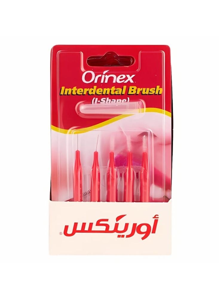 Orinex Interdental Brush L-Shape – Fine Cleaning 5 Pack