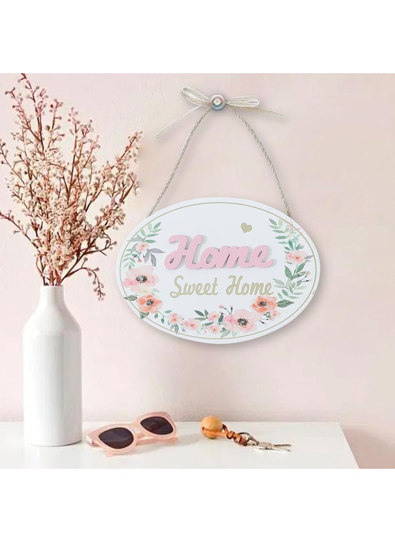 Kuber Industries Kuber Industries Door Decor PanelWall Hanging Wooden Frame Board White  - Image 5