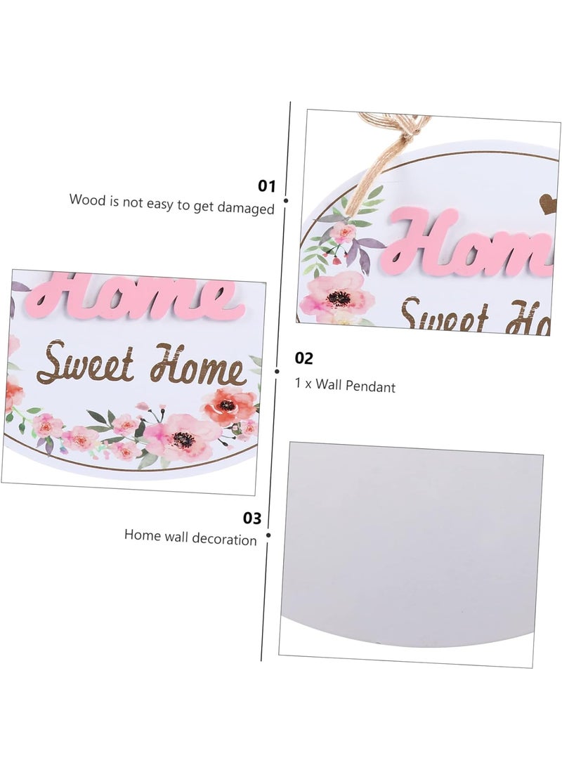 Kuber Industries Kuber Industries Door Decor PanelWall Hanging Wooden Frame Board White  - Image 3