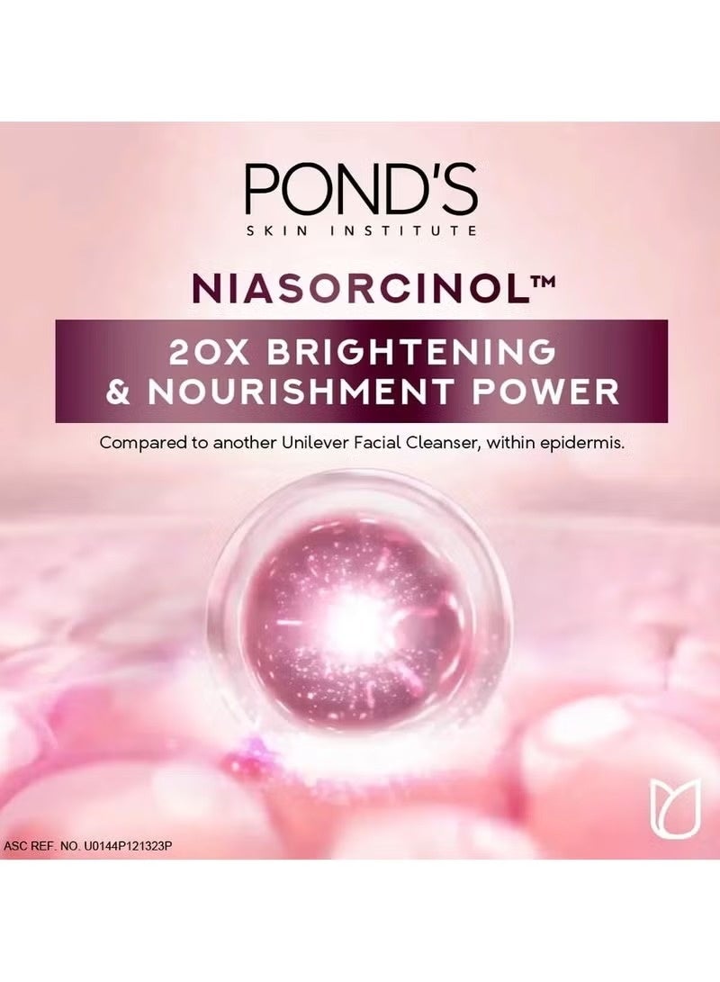 Pond's POND’S Bright Miracle Ultimate Clarity Niasorcinol Facial Foam 100g Pack of 3 | Latest & Upgraded Formula | 20x Brightening & Nourishment Power | Gently Deep Cleanse & Smooth Skin - Image 5