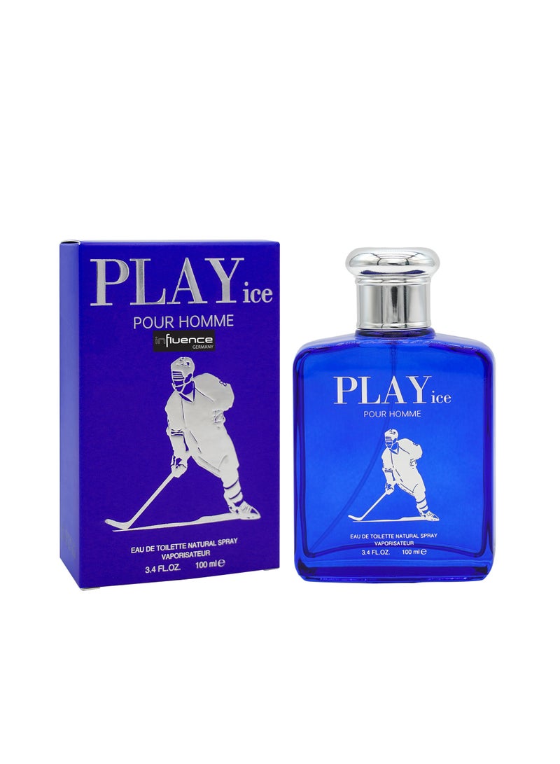 Influence Germany PLAY Ice Pour Homme Eau de Toilette - 100ML - Image 1