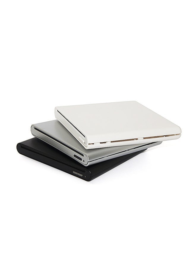 Hengzhe Optical Drive Box USBSATA Suction Type Mobile USB2.0 Box-Color:Silver  - Image 3