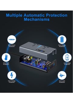 JAJEEK "New Versatile 200W Car Inverter – Efficient Charging for Cars, SUVs, and Trucks"  - Image 5