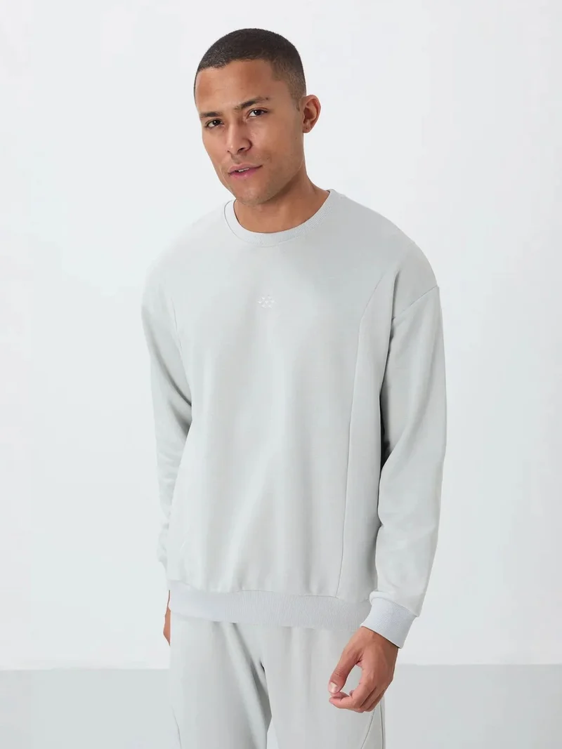 تومي لايف TOMMY Men's Cotton-Polyester Fleece Sweatshirt And Pants Set