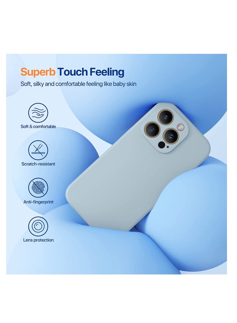 ELTRAZONE iPhone 14 Pro Max Case, with 2 Pack Screen Protectors,[Upgraded Enhanced Camera Protection],Shockproof Liquid Silicone Case 6.7 inch - Image 2