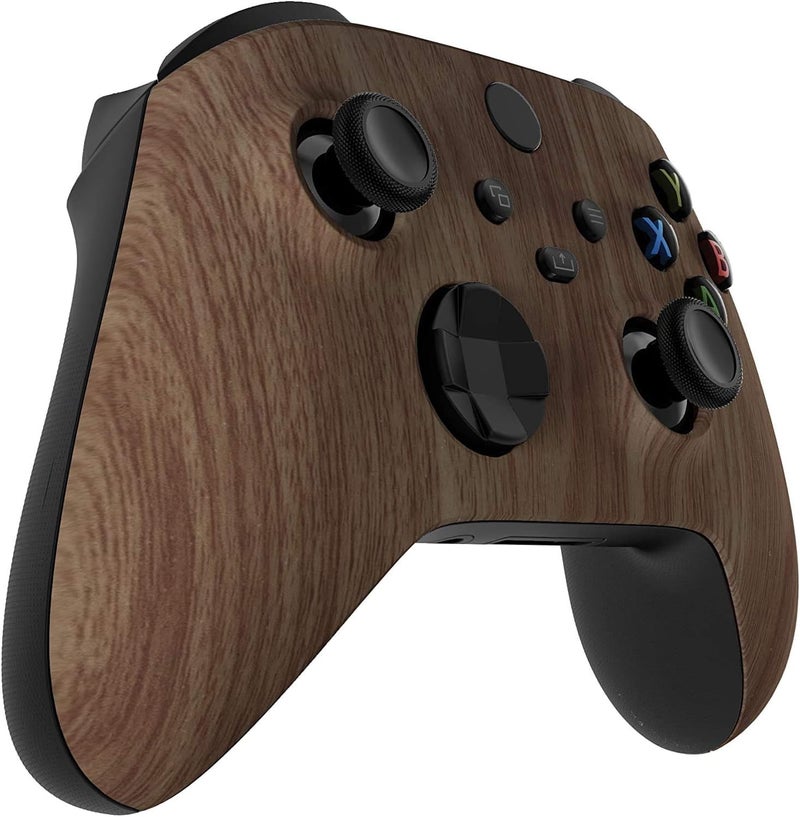 Premium Controllerz Store Custom Controller Modded Rapid Fire Soft Touch Controller - Includes Largest Variety of Modes -Jump Shot, Drop Shot, Quick Aim, Auto Aim, Quick Scope - Master Mod - Wood -For Xbox (Woodgrain) - Image 3